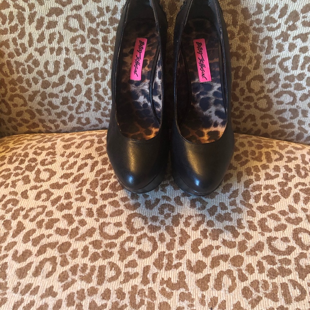 Betsy Johnson Platform Wedge